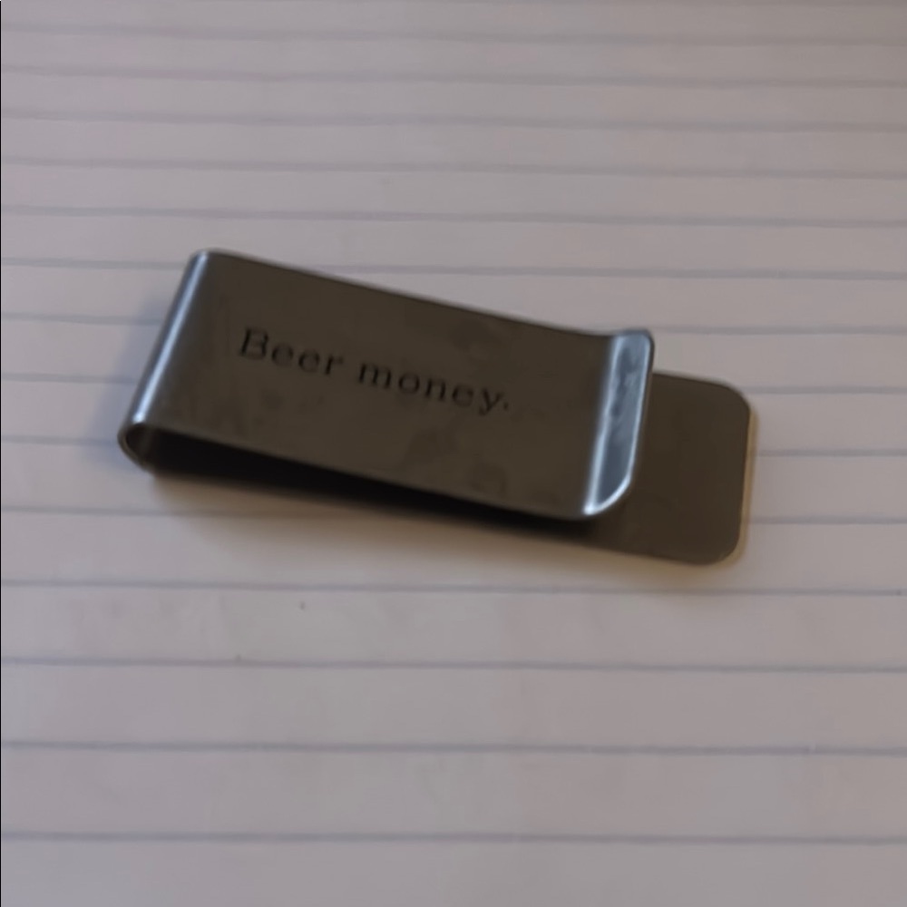 Silver Money Clip